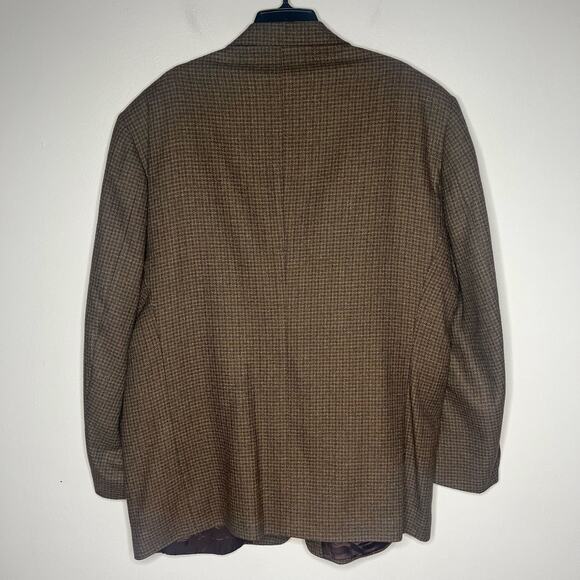 Pronto Uomo Men’s 48R Silk & Wool Sport Coat Blazer Jacket Italy Single Breasted - Picture 7 of 15